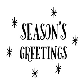 Wax Seal Stamp - Season's Greetings