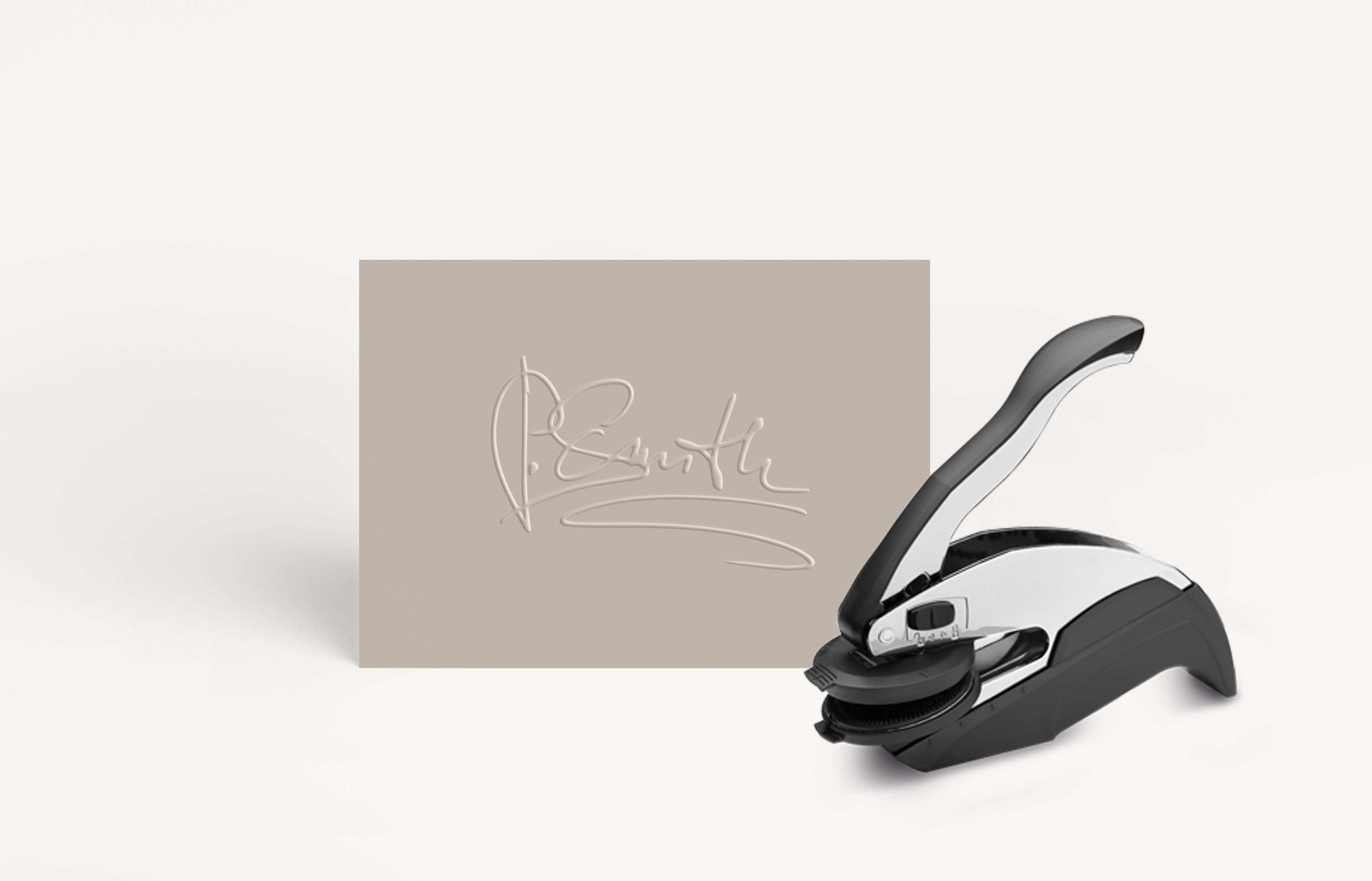 Custom Embosser - Your Logo
