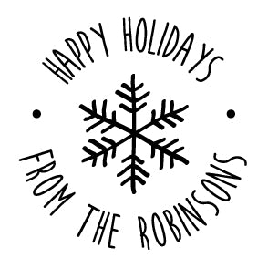 Stamp - Snowy Holiday