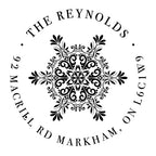 Stamp - Elegant Snowflake