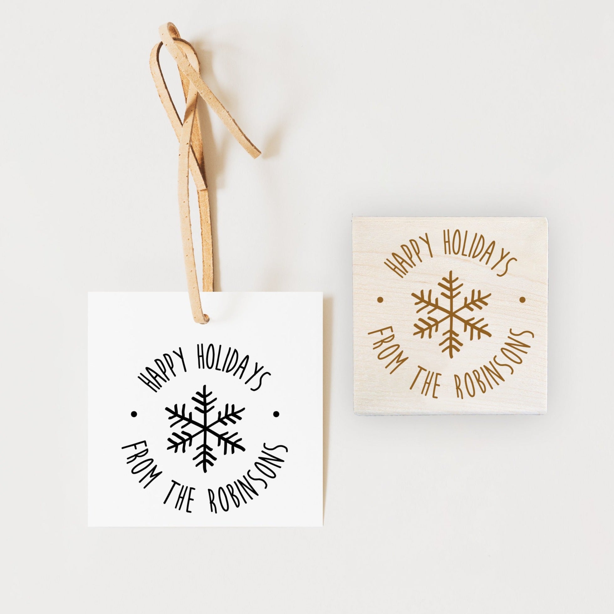 Stamp - Snowy Holiday