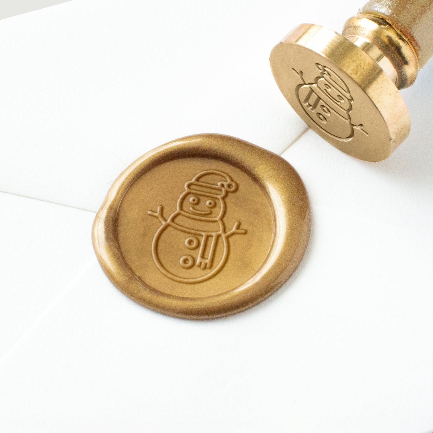 Wax Seal Stamp - Snowman