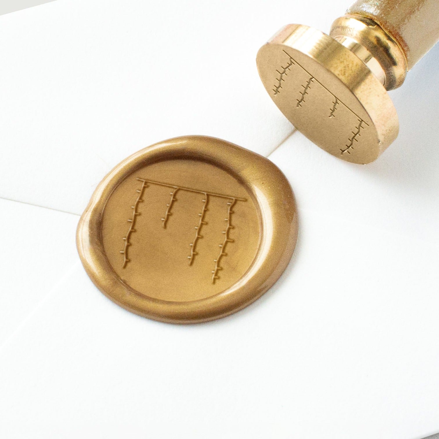 Wax Seal Stamp - String Lights