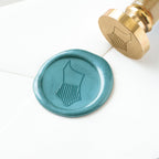 Wax Seal - One Shoulder Maillot