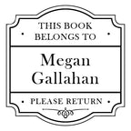 Book Stamp - Megan