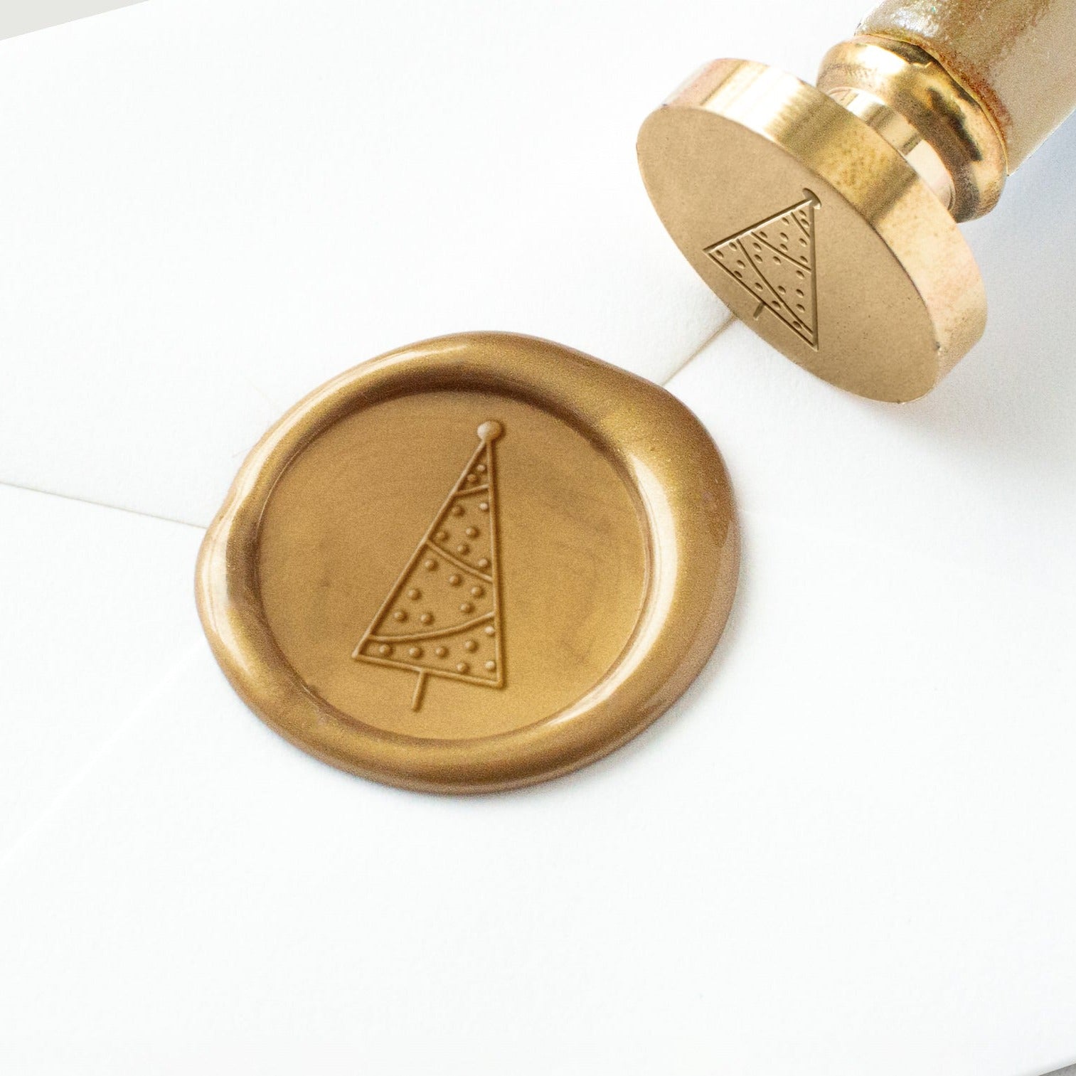 Wax Seal Stamp - Tree Dots