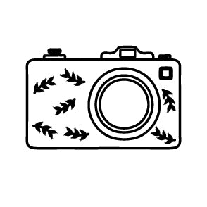Wax Seal - Camera Leaves Pattern