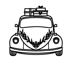 Wax Seal - Car with Luggage