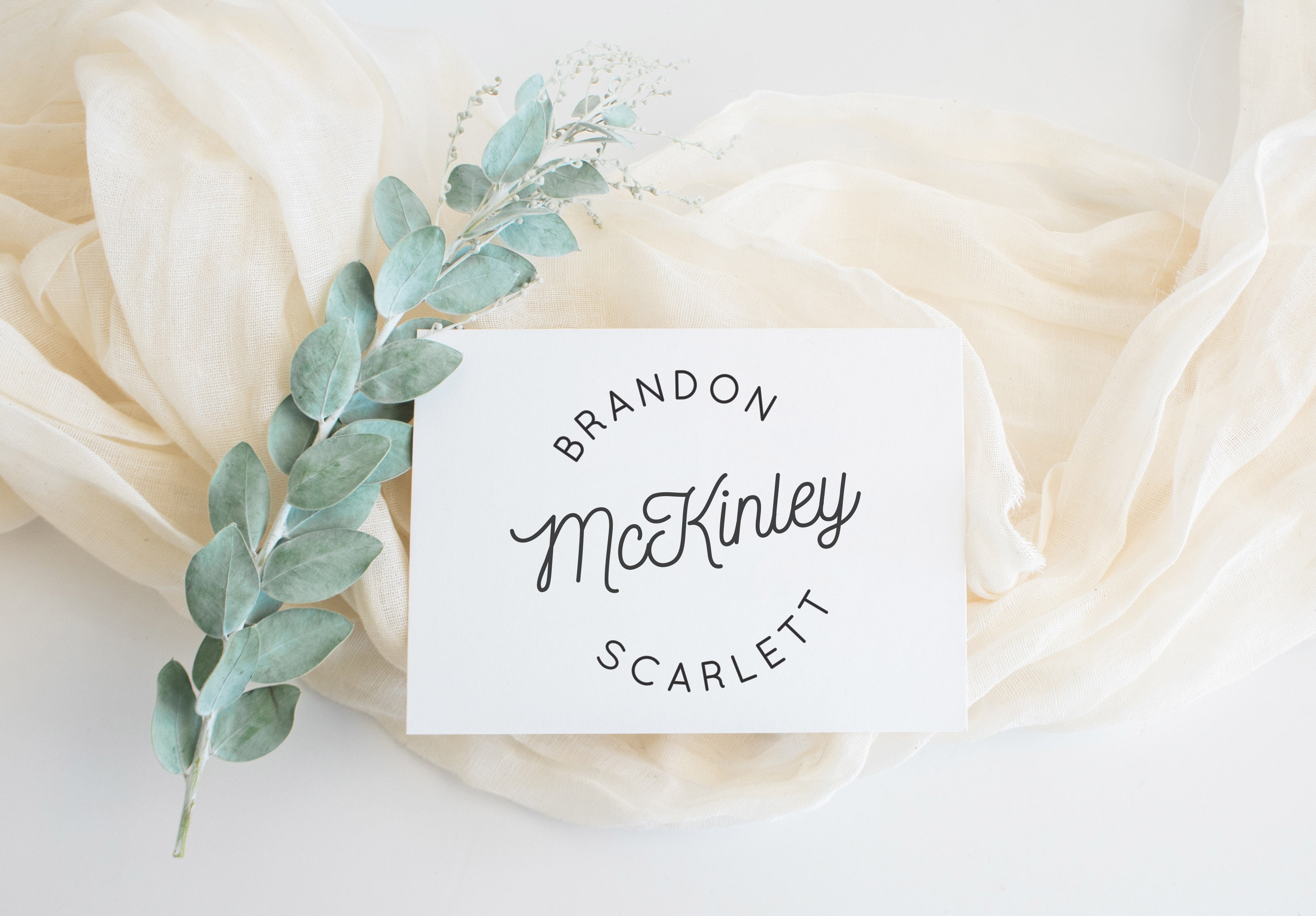 McKinley Wedding Stamp