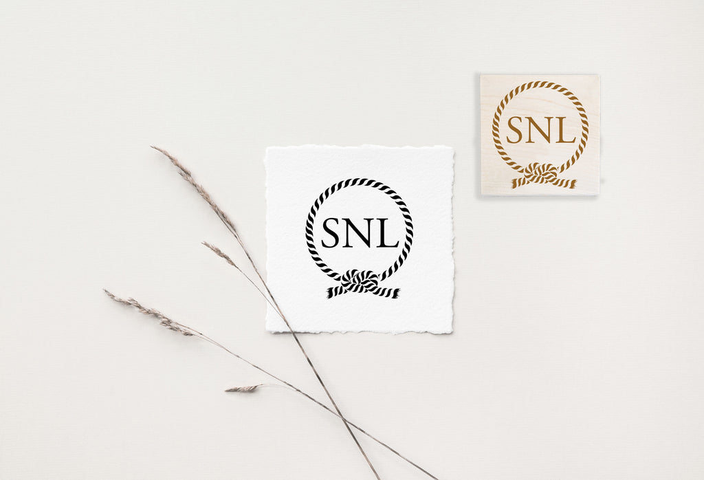 Stamp - Nautical Monogram