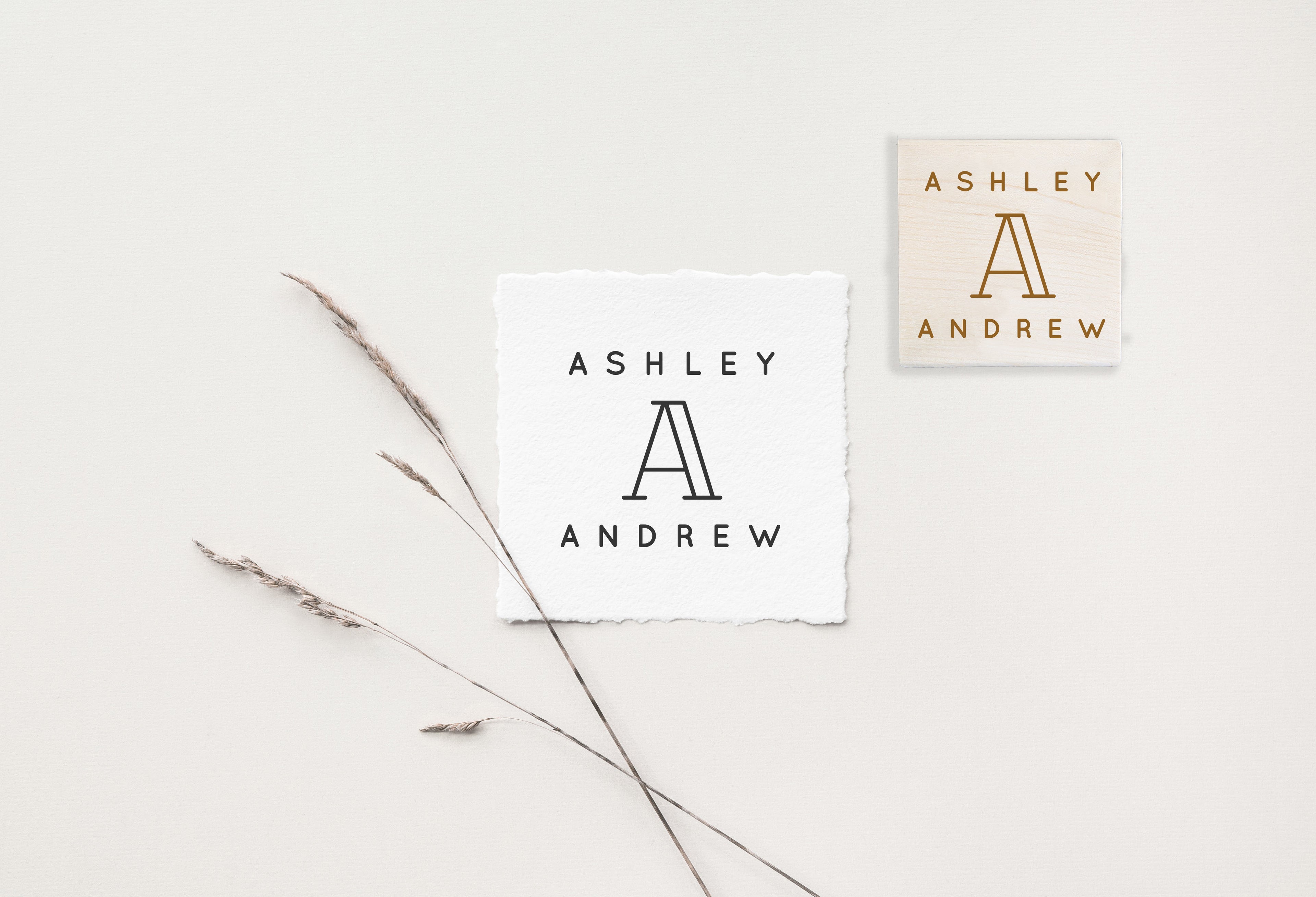 Ashley Wedding Stamp