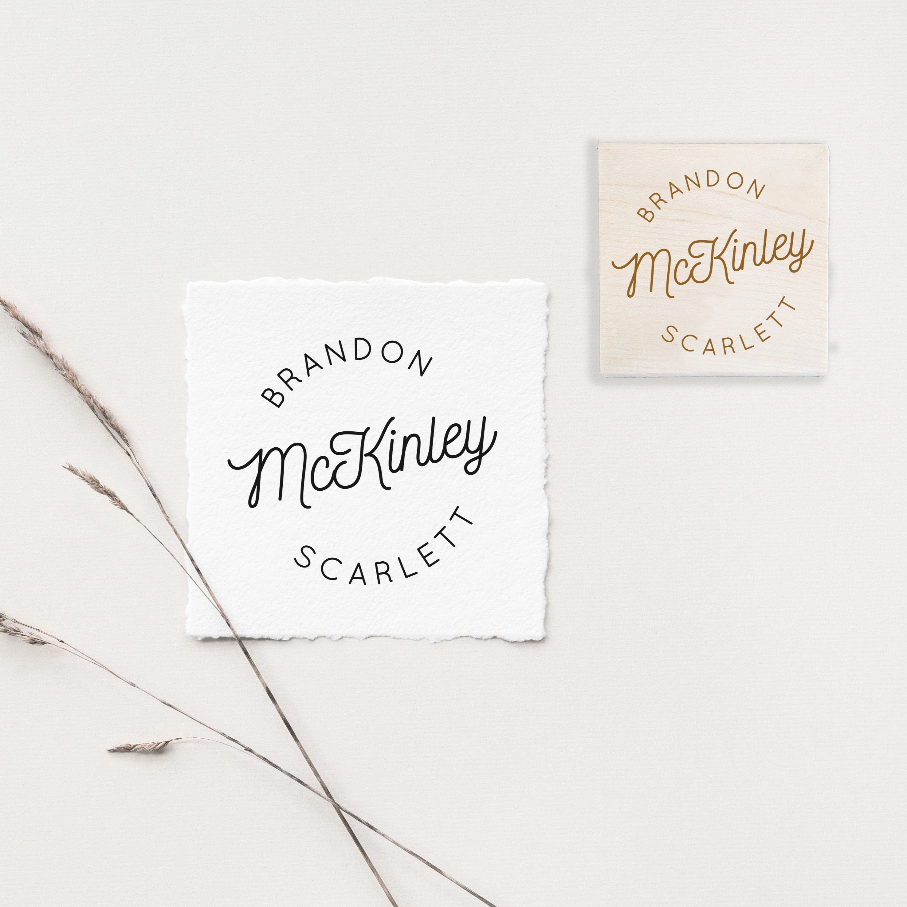 McKinley Wedding Stamp