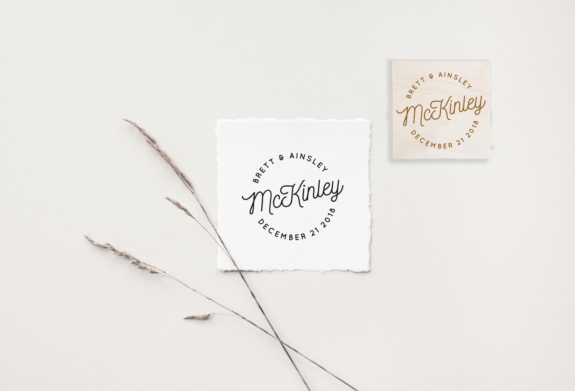 Stamp - McKinley Save the Date