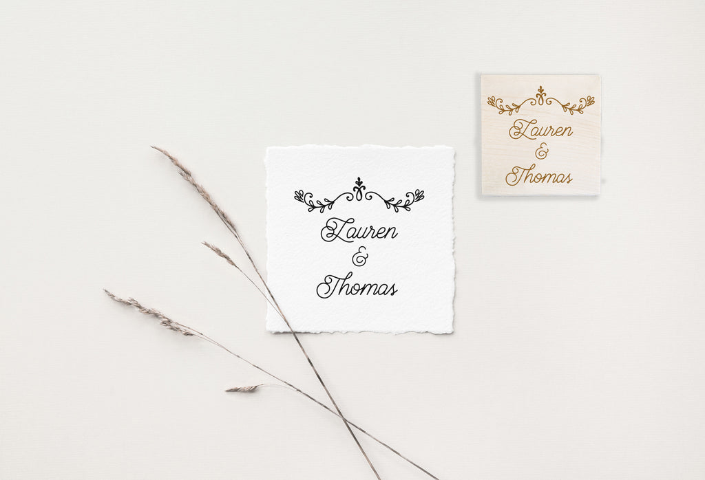 Lauren Wedding Stamp