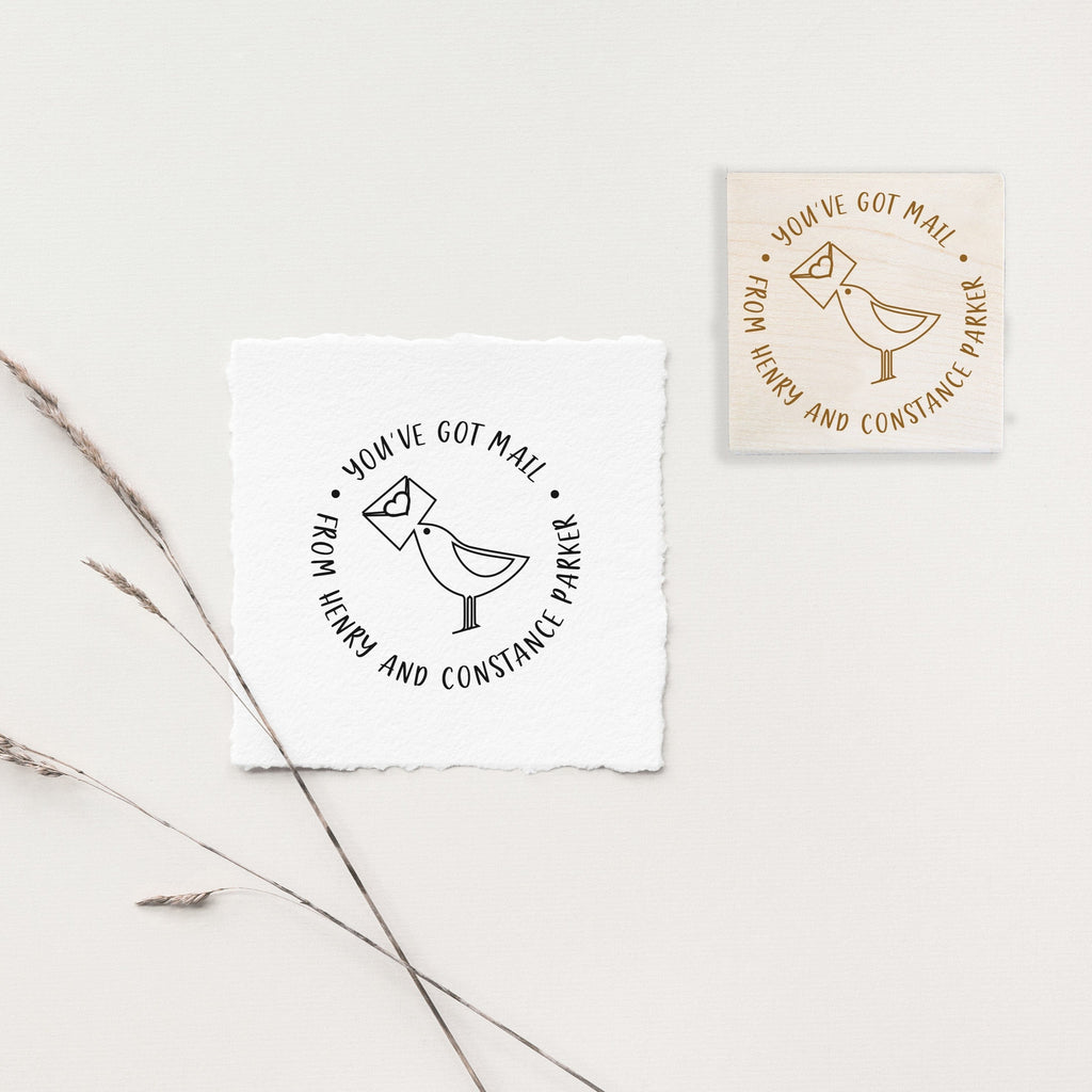 You've Got Mail Wedding Stamp