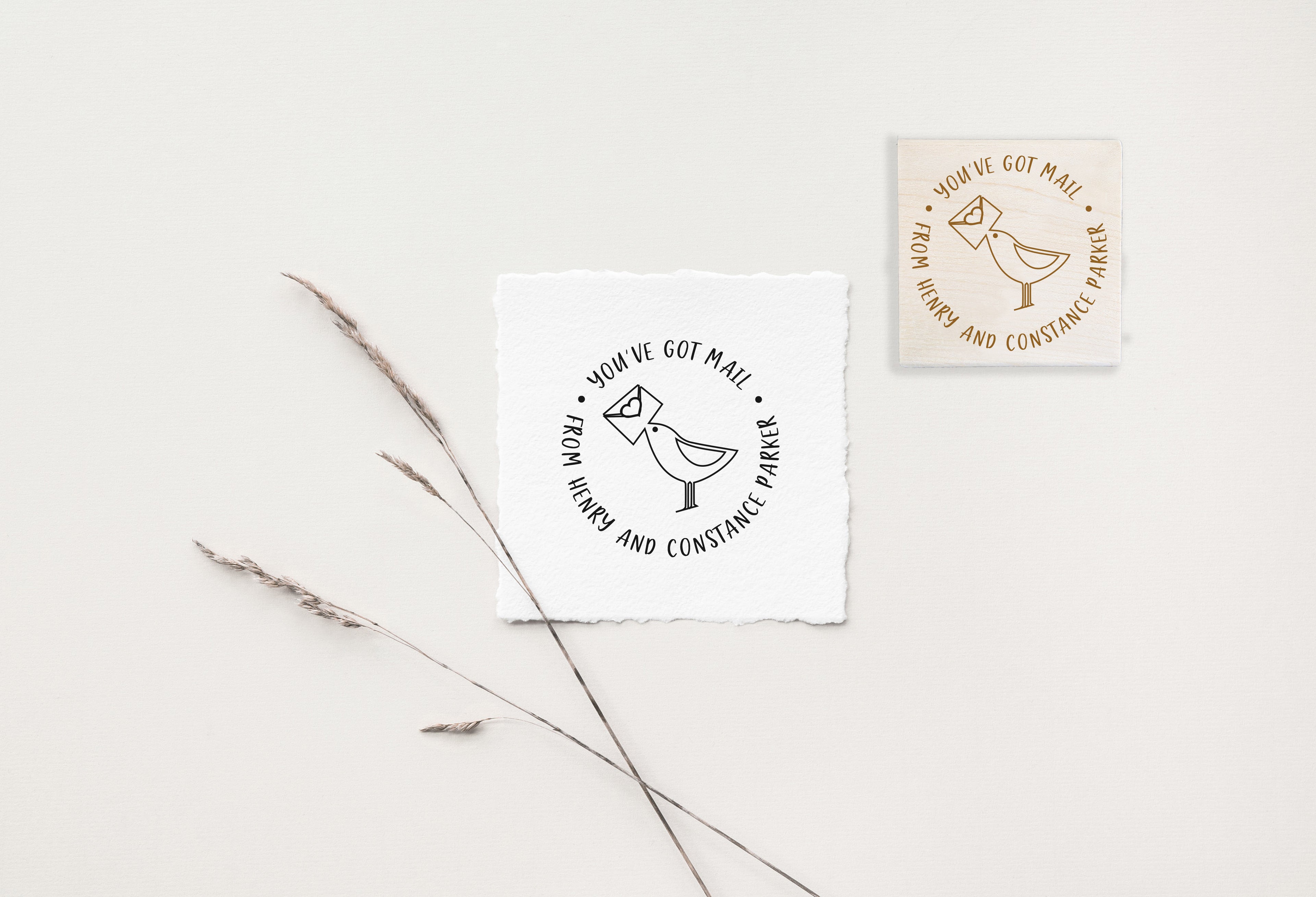 You've Got Mail Wedding Stamp