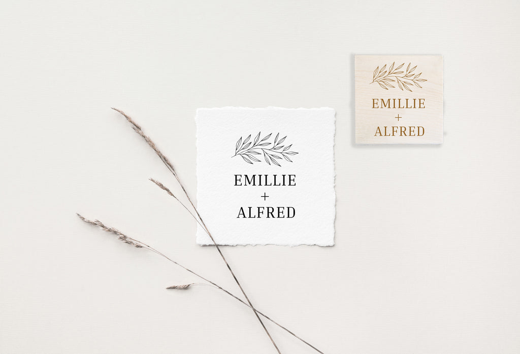 Emilie Wedding Stamp