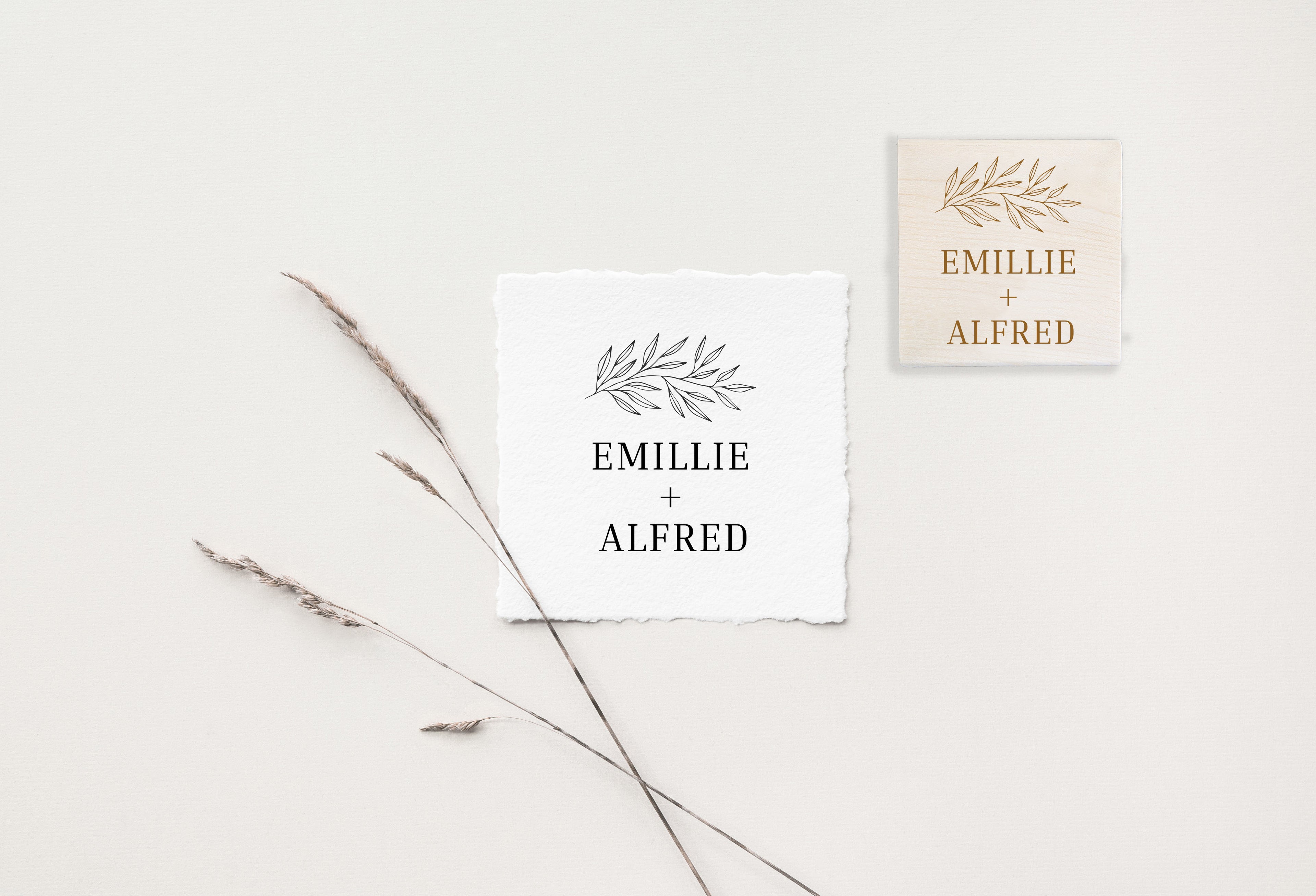 Emilie Wedding Stamp