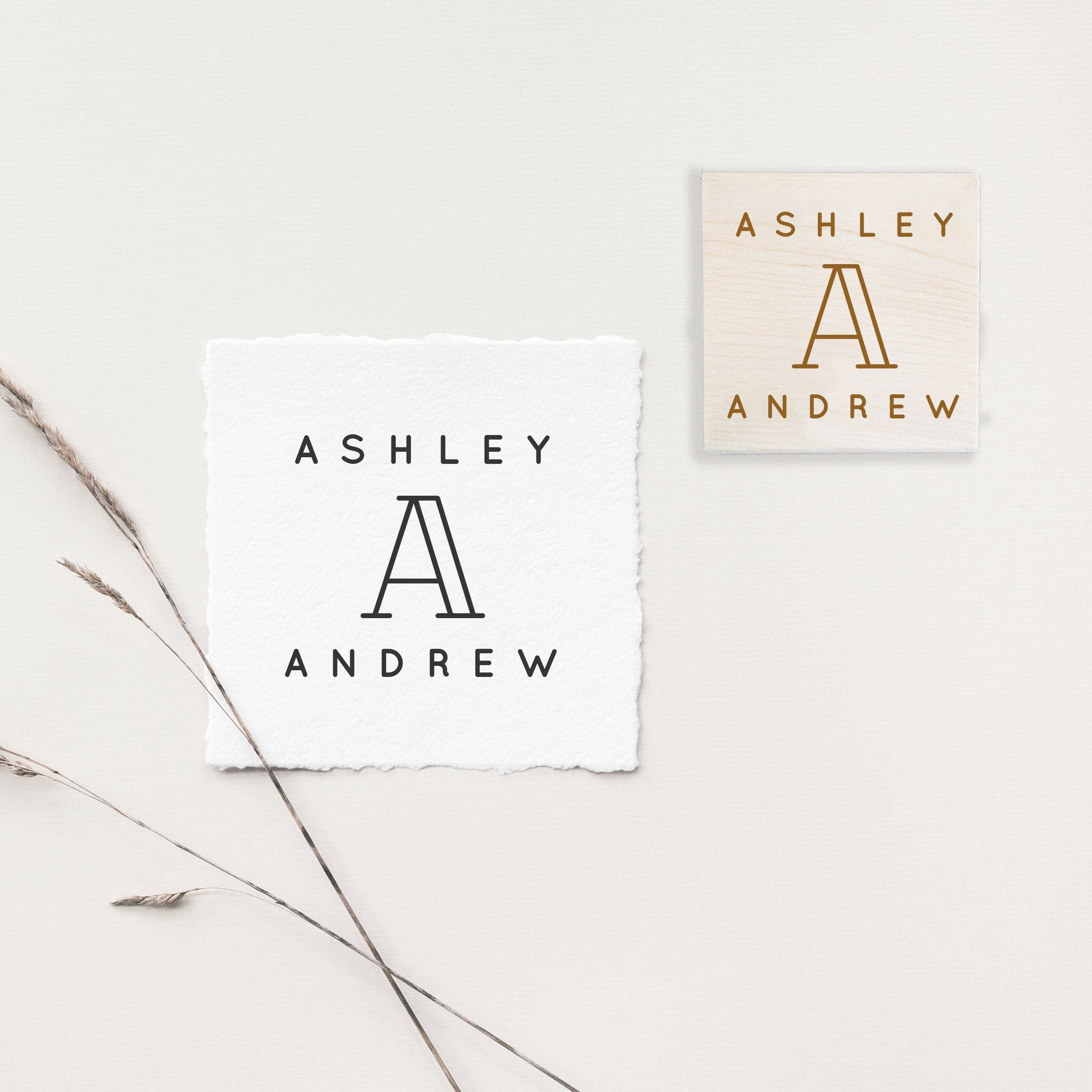 Ashley Wedding Stamp