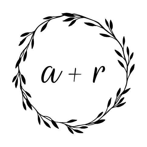 Embosser - Hand-drawn Wreath Initials