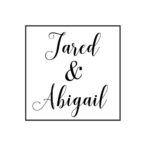 Embosser - Names in Square